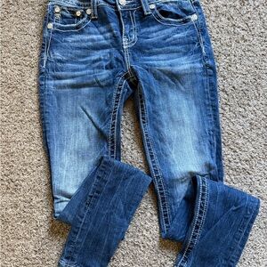 Miss Me Dark Blue Skinny Jeans